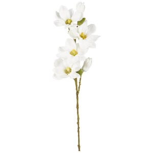 DEKORAČNÍ VĚTVIČKA magnolie 66 cm