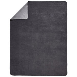 Novel DOMÁCÍ DEKA, bavlna, 150/200 cm - šedá, barvy stříbra