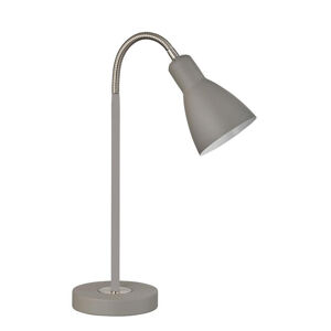 STOLNÍ LAMPA, E27, 43 cm - šedá, pískové barvy