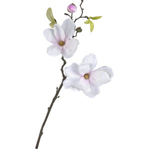 UMĚLÁ KVĚTINA magnolie 50 cm - krémová, pink
