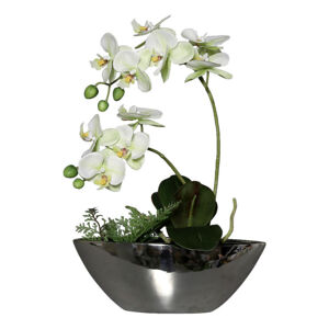 UMĚLÁ KVĚTINA orchidej 40 cm