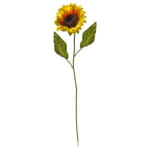 UMĚLÁ KVĚTINA slunečnice 65 cm - žlutá