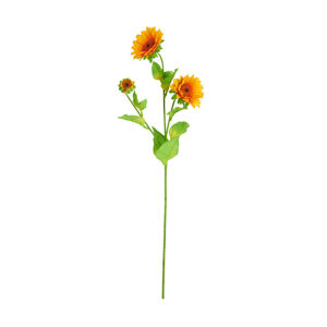 UMĚLÁ KVĚTINA slunečnice 64 cm - žlutá