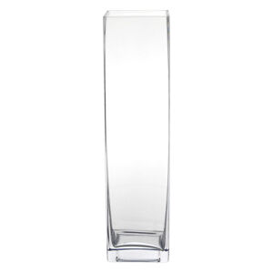 VÁZA, sklo, 19,5 cm - čiré